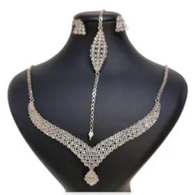 نیم ست طلا 18 عیار زنانه گالری یارطلا کد SR135-W